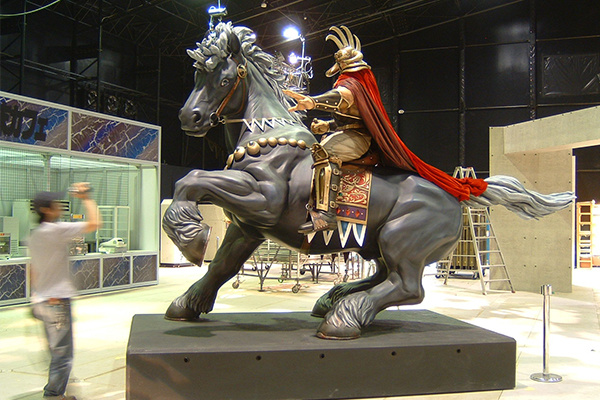 大型キャラクターフィギュア製作